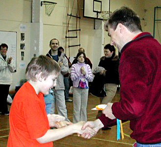 Rosettes for the Winners